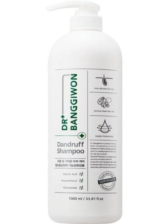 Dr.Banggiwon Dandruff Shampoo 1000 ml — qazg'oq va soch to‘kilishiga qarshi