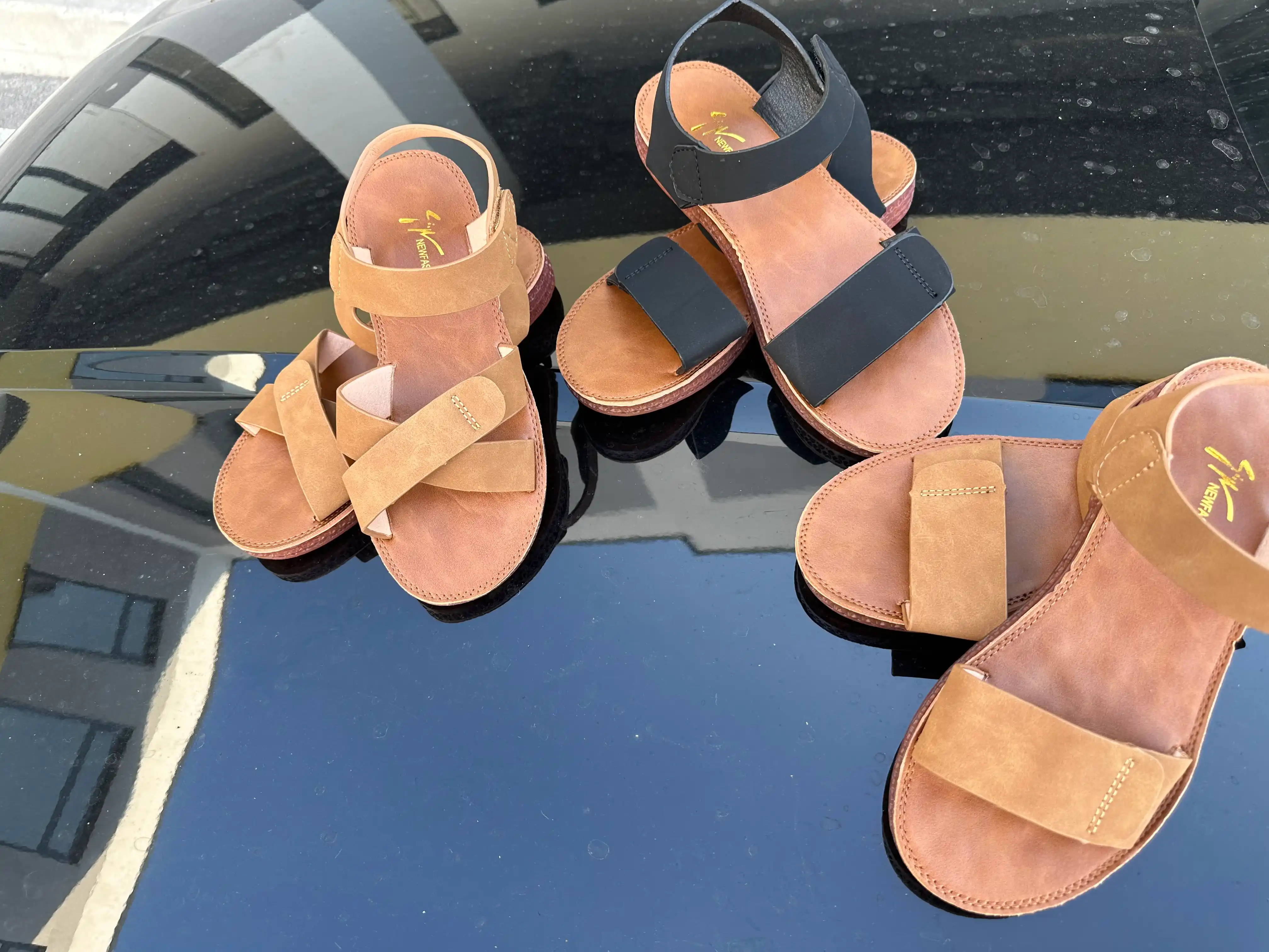 Ayollar sandallari, yozgi sandallar, ayollar shippaklari, 36-40 o‘lchamli