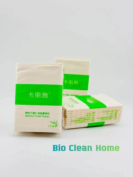 Bambukli cho'ntak salfetkalari, yumshoq va tabiiy, Bamboo Pocket Tissues