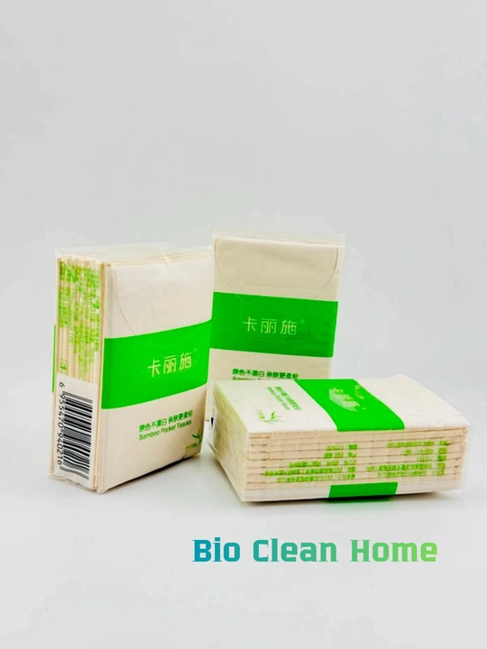 Bambukli cho'ntak salfetkalari, yumshoq va tabiiy, Bamboo Pocket Tissues