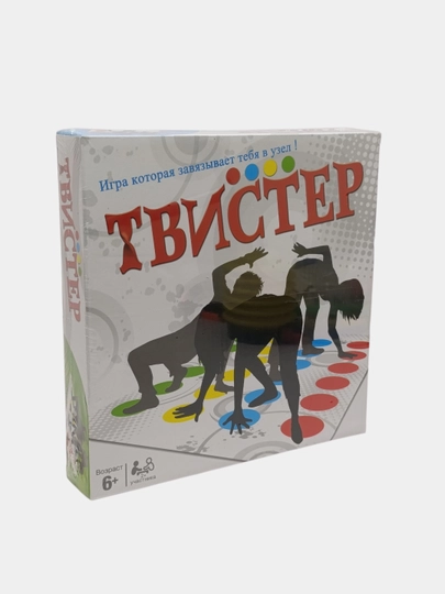 Настольная игра Twister, Игровая активность на координацию и ловкость,  6 лет и всей семьи