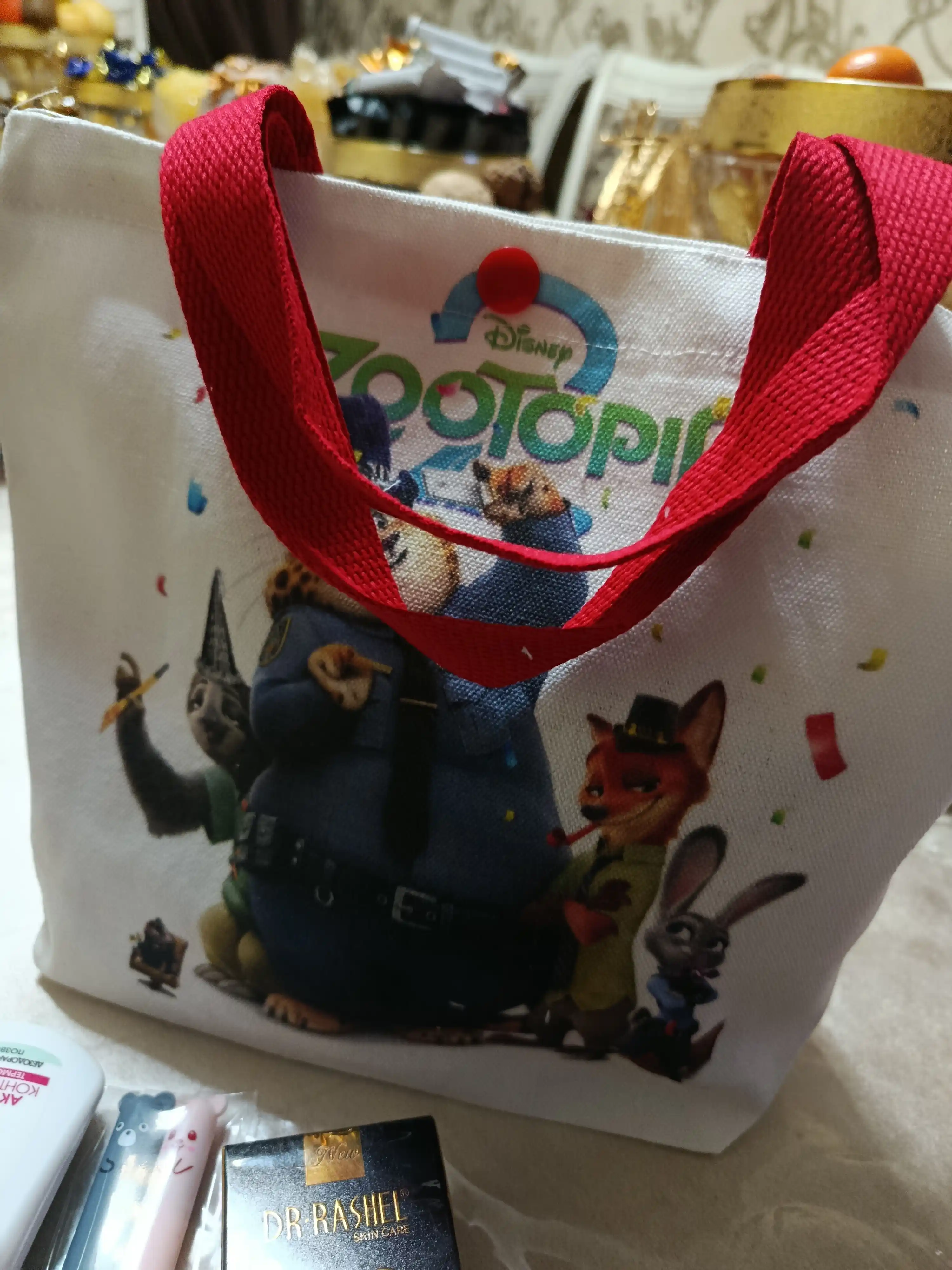 Bolalar shopper sumkasi, kundalik, yelka ustida, 27 x 21 sm