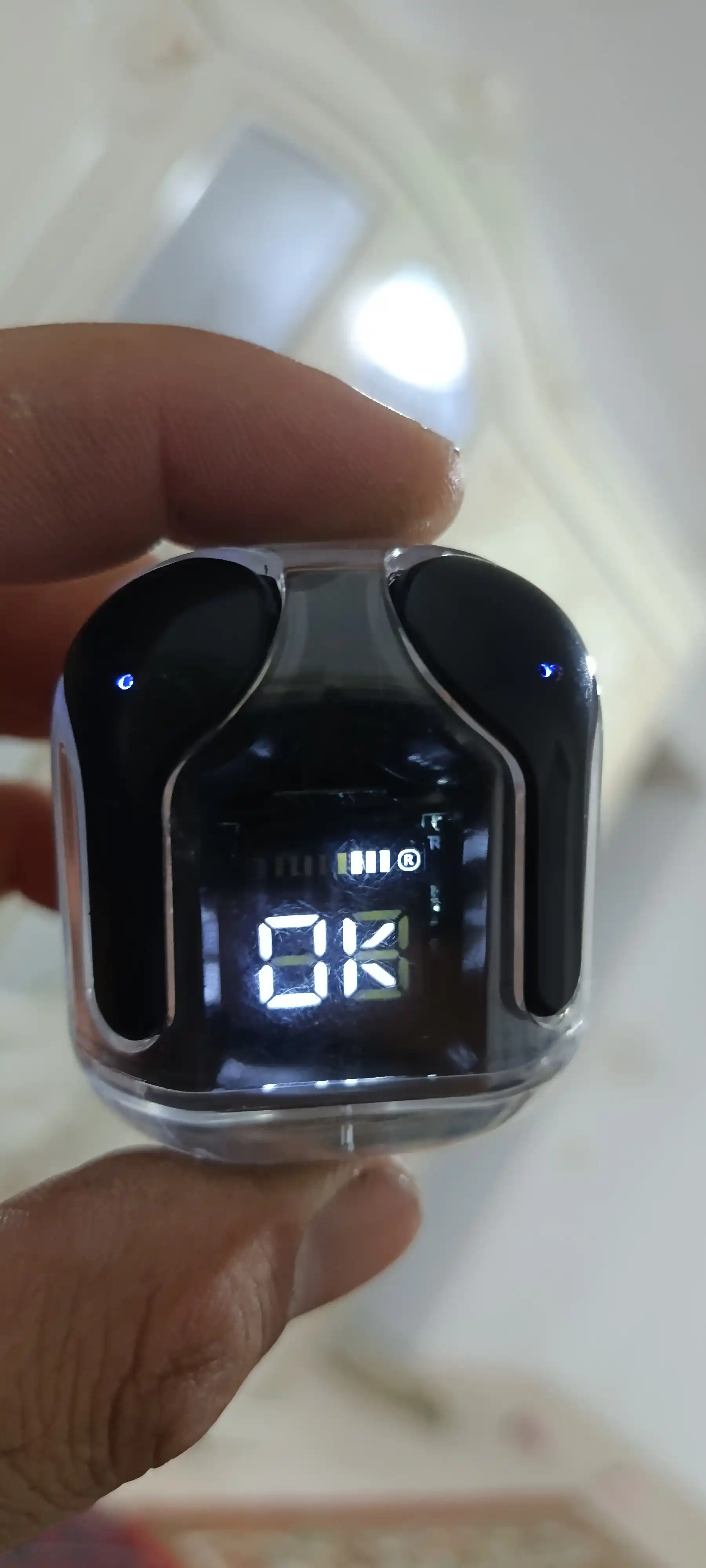 Simsiz Bluetooth quloqchinlar, Air 31, displey, mikrofon va shovqinni kamaytirish bilan bil