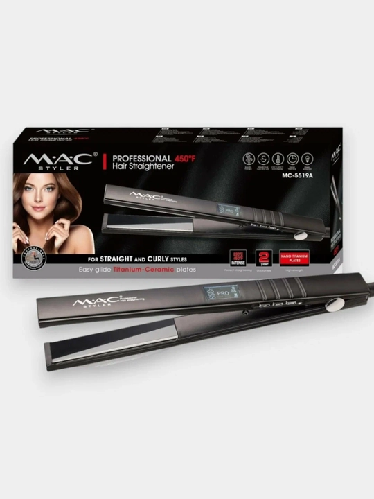 Professional MAC Styler MC-5518 MC-5519 LED displeyli dazmol