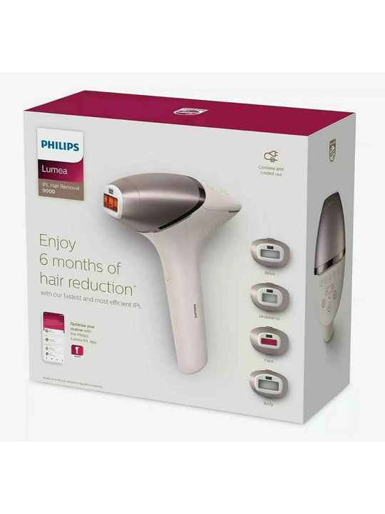 Фотоэпилятор Philips Lumea BRI958, для зоны бикини, лица, тела, с датчиком цвета кожи