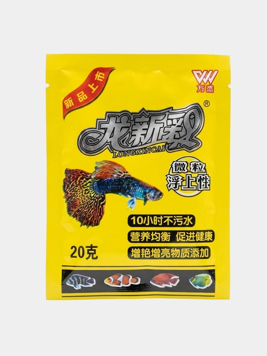 Dekorativ akvarium baliqlari uchun universal ozuqa, 20 gr - 