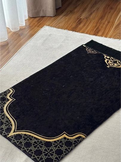 Premium yumshoq joynamoz – zax o‘tkazmaydigan, qalin va yengil sajda gilami (110x65 sm) - 