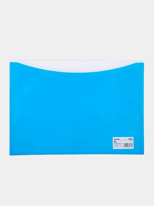 Deli E38977 tugmali konvert-papka, A4