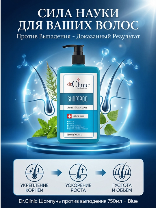 Dr.Clinic Шампунь для волос, 400 мл