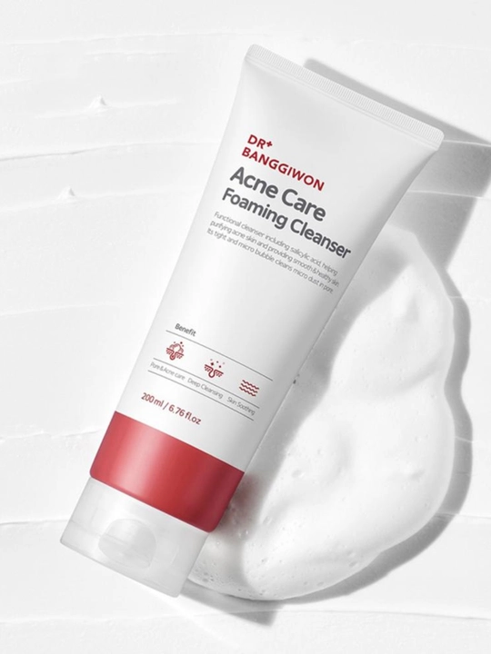 DR.BANGGIWON Acne Care Foaming Cleanser — пенка для умывания против акне и прыщей, 200 мл