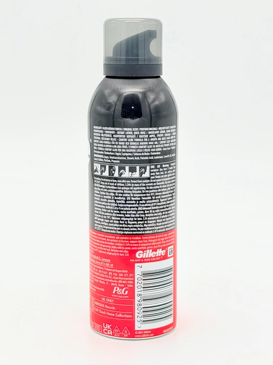 Erkaklar uchun soqol ko'piki Classic Gillette, tasirchan teri uchun, 200 ml