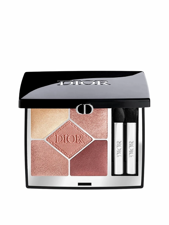 Тени для глаз нежные розовые оттенки сияние DIORSHOW 5 COULEURS 743 Rose