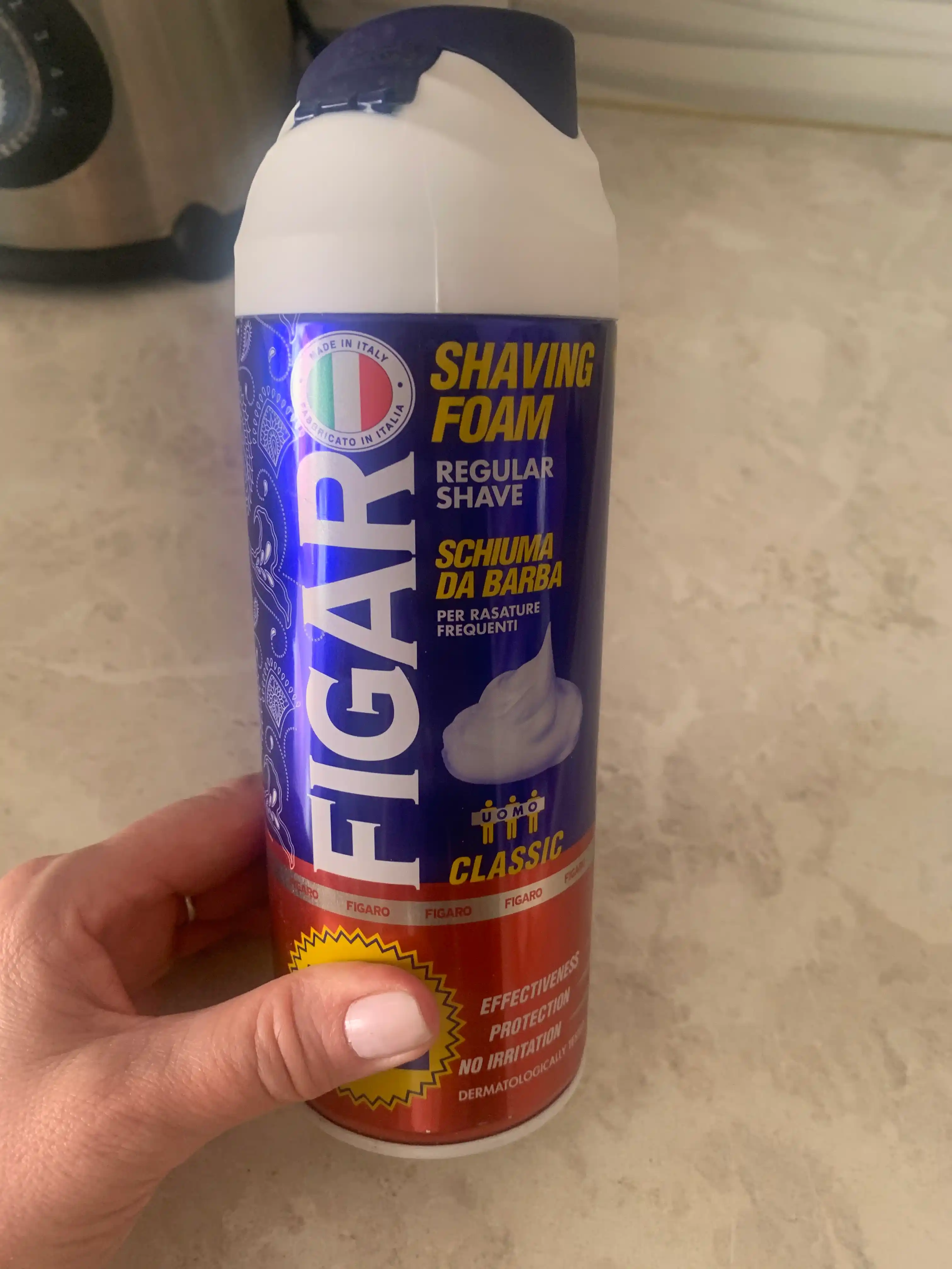 Пена для бритья Figaro Barba Classica, восстанавливающая, 400 мл