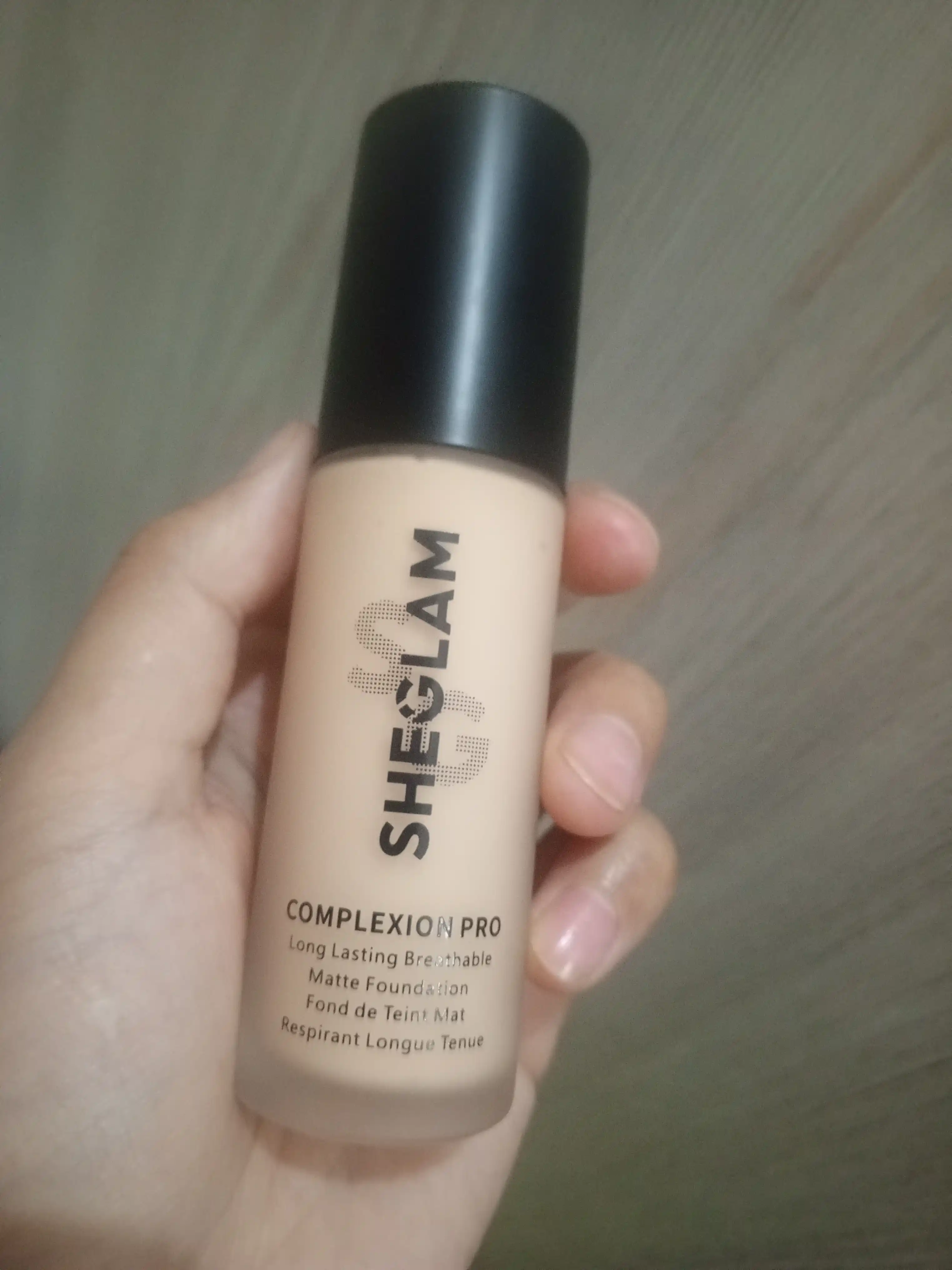 SHEGLAM poydevori, yuz terisi uchun bo'yanish bazasi, tabiiy mat ohang, 35 ml