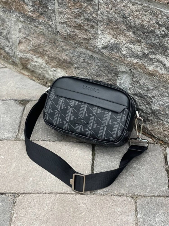 Сумка через плечо Lacoste Premium Monogram