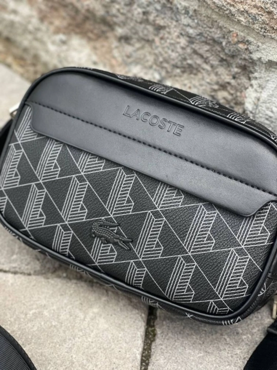 Сумка через плечо Lacoste Premium Monogram