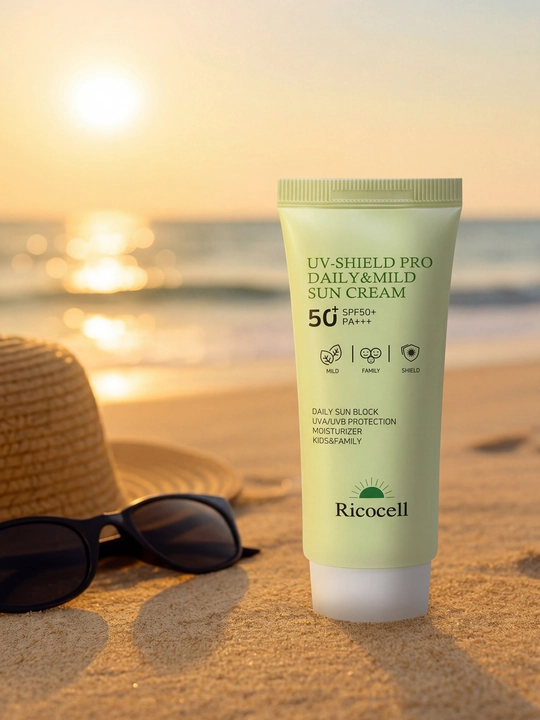 Ricocell UV-Shield Pro ежедневный солнцезащитный крем для взрослых и детей