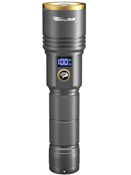 KEHOLL DS81 kuchli LED fonar — 1700 lm, 1200 m, 26800, Type-C