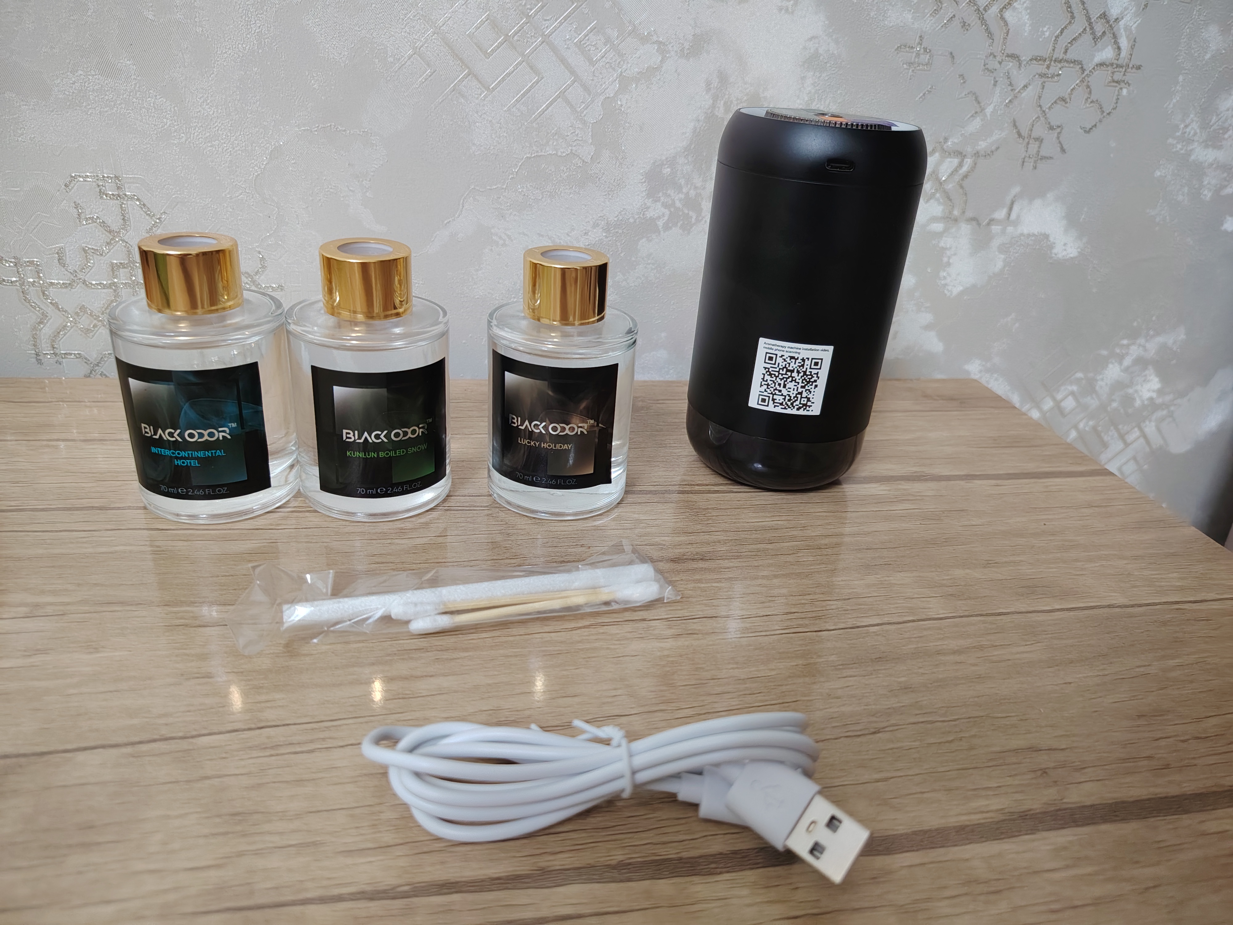 BLACK ODOR avtomobil va uy uchun xushbo‘ylantirgich