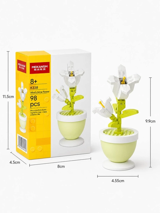Mini konstruktor gul, anti-stress lego mini bloklar, dekor, sovg‘a