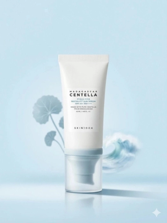 Madagaskar sentellasi ekstrakti qo‘shilgan Skin1004 namlantiruvchi krem-zardobi, SPF50, 50 ml