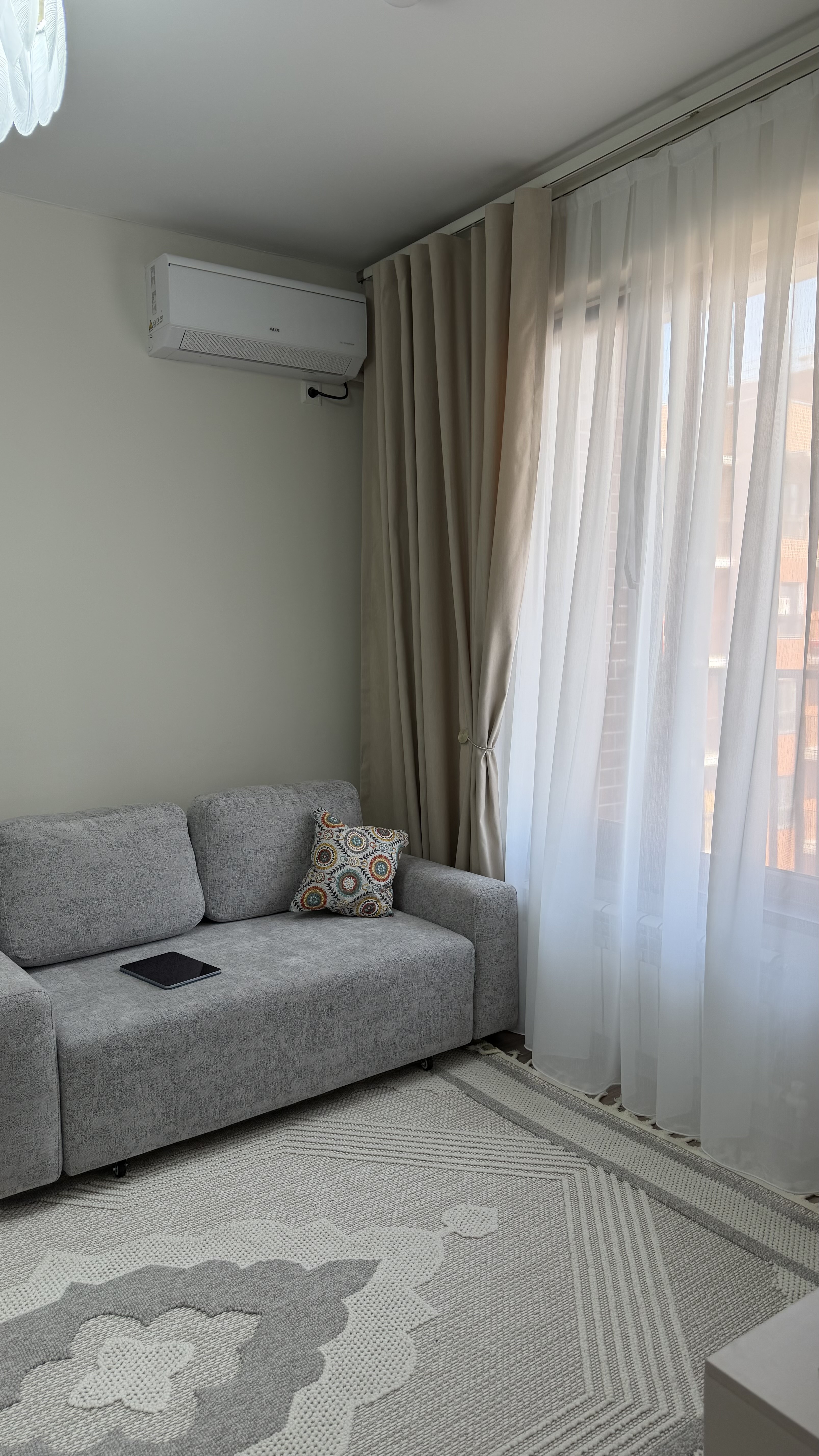 Dekorativ yostiqcha Ikat stilidagi kvadrat, 40x40 sm