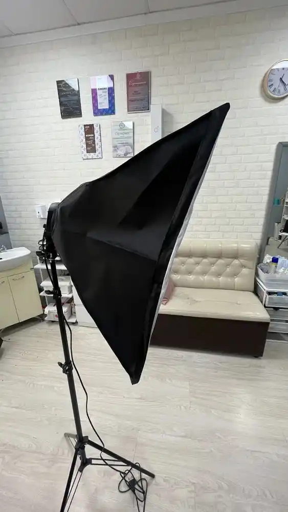 Foto va video suratga olish uchun to‘plam, foto soyabon, RGB, shtativ