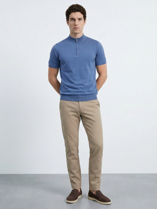 TERRA PRO Kalta yengli erkaklar jemperi AW23CA2N-29-19039