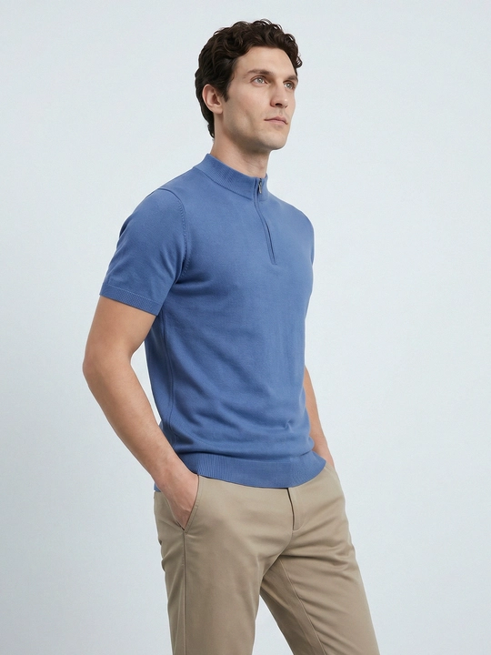 TERRA PRO Kalta yengli erkaklar jemperi AW23CA2N-29-19039
