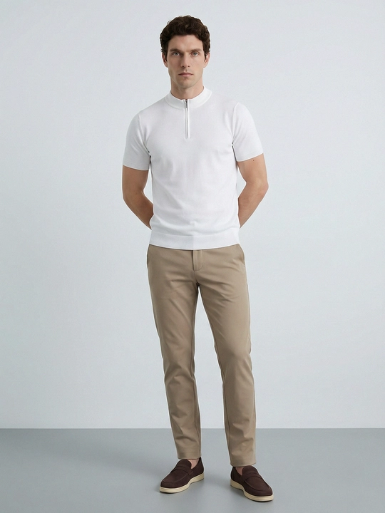 TERRA PRO Kalta yengli erkaklar jemperi AW23CA2N-29-19039