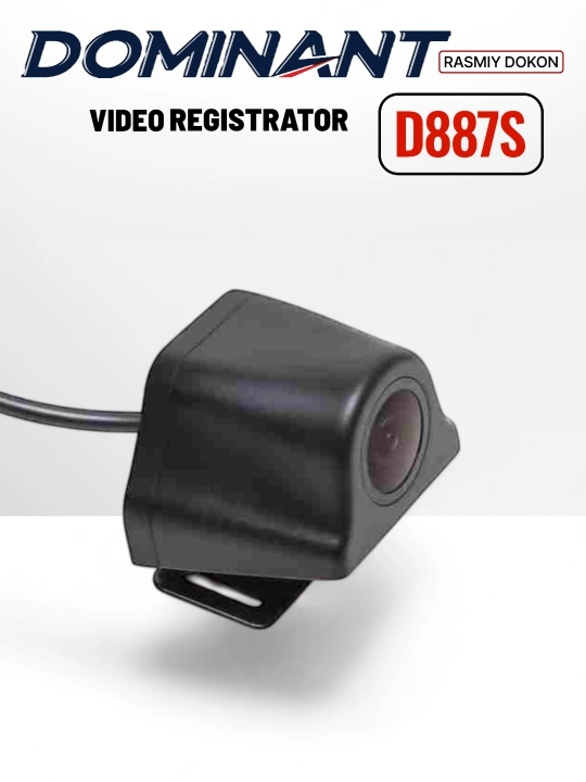 Видеорегистратор Dominant D887S Wifi 4К ultra hd 3 камеры 360 ГРАДУС