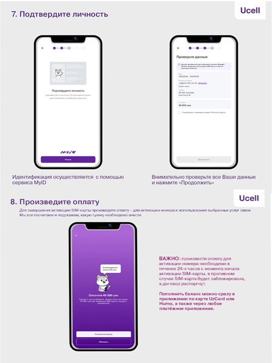 SIM-карта с самостоятельной регистрацией от UCELL