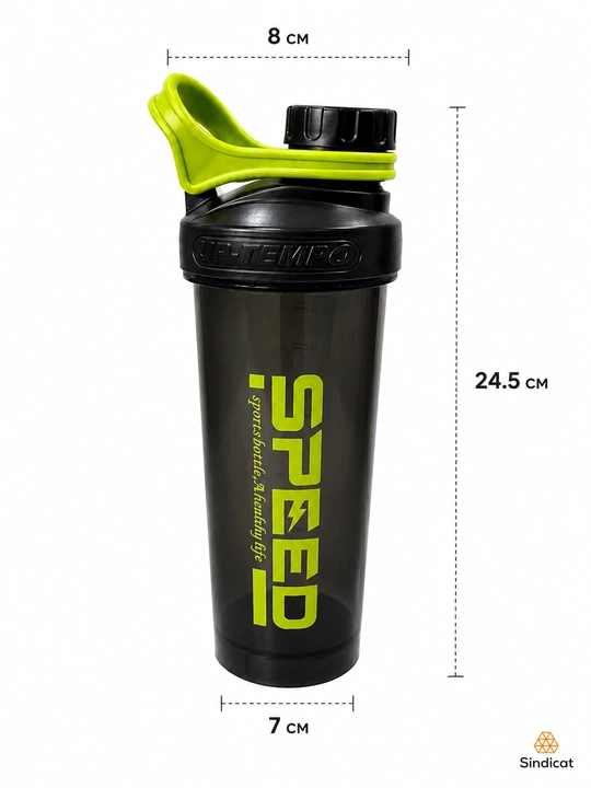 Sheyker, shaker suv shisha, sport idish, geyner, oqsil, protein, suv idish, unisex