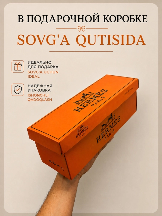 Erkaklar uchun yozgi shippaklar - qulay va zamonaviy, 39-43 o‘lchamlarda (HERMES)