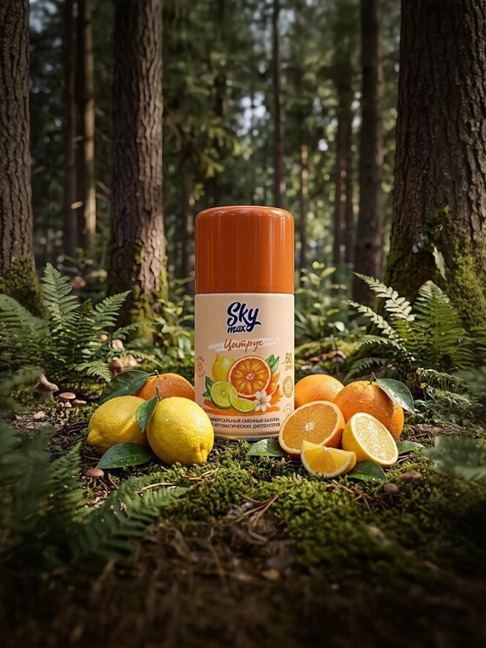 SKYMAX sitrus 250 ml almashtiriladigan havo tozalagichi, Rossiya
