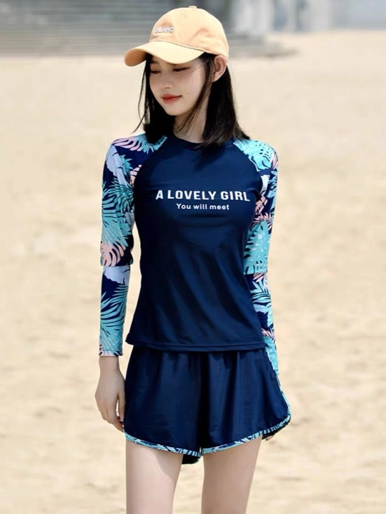 Ayollar cho'milish kiyimi Razmer 40kg-80kg gacha, burkini, 2 qismli