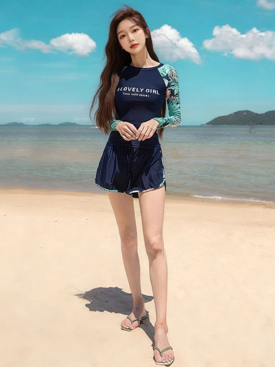 Ayollar cho'milish kiyimi Razmer 40kg-80kg gacha, burkini, 2 qismli