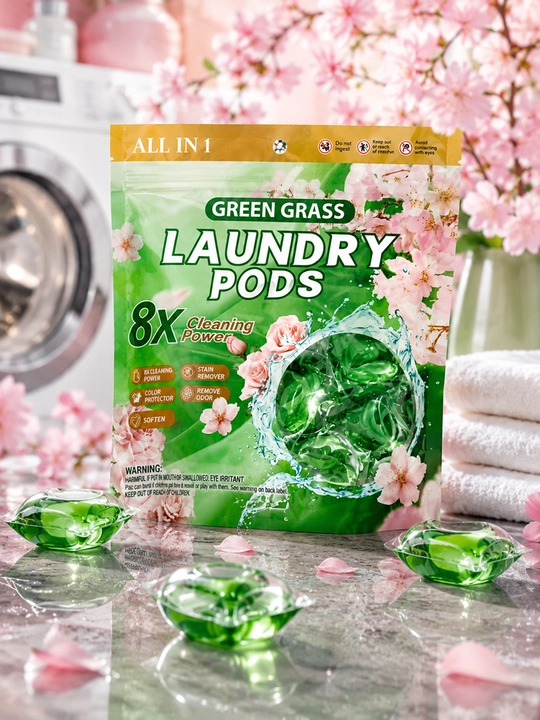 GREEN GRASS Laundry Pods — kir yuvish kapsulasi 20 ta