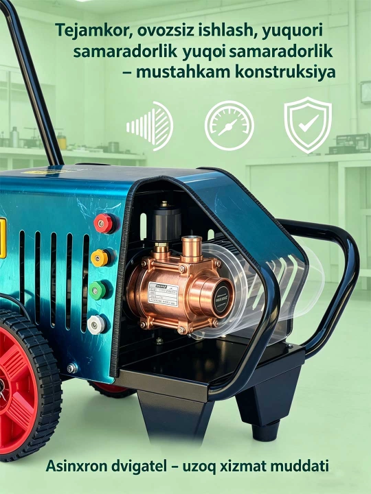 Автомойка высокого давления 3000 W, автомойка