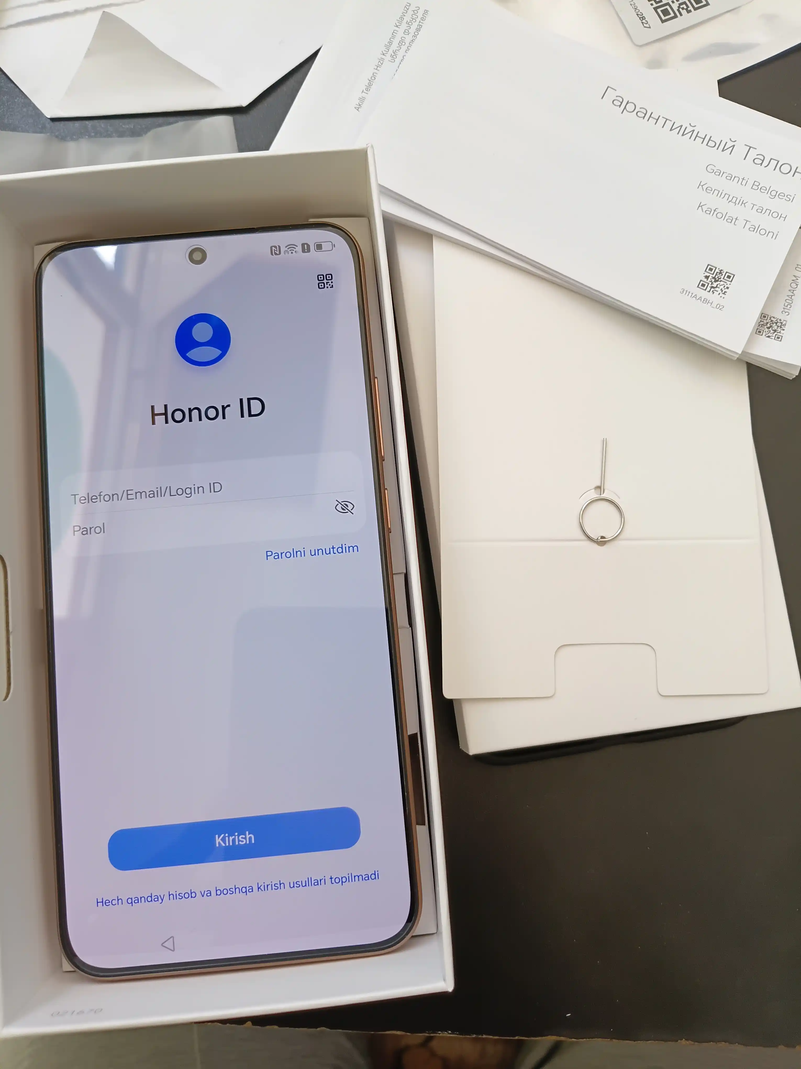 HONOR X9d 5G smartfoni, 12/256GB Snapdragon 6 Gen 4, 108 Mp, 8300 mAh,+Sovg'a Ryukzak