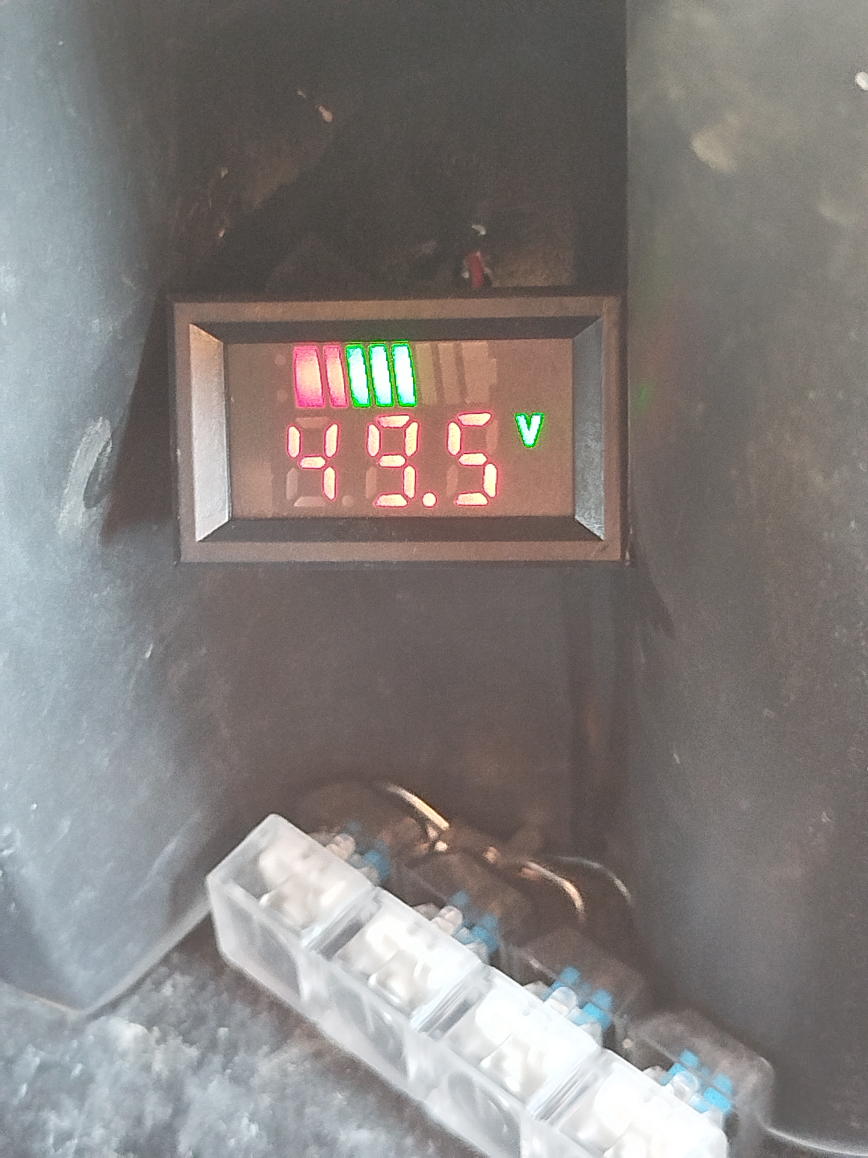 Universal voltmetr, zaryad darajasi ko'rsatkichi, DSN-VQ12, 5 dan 72 V gacha