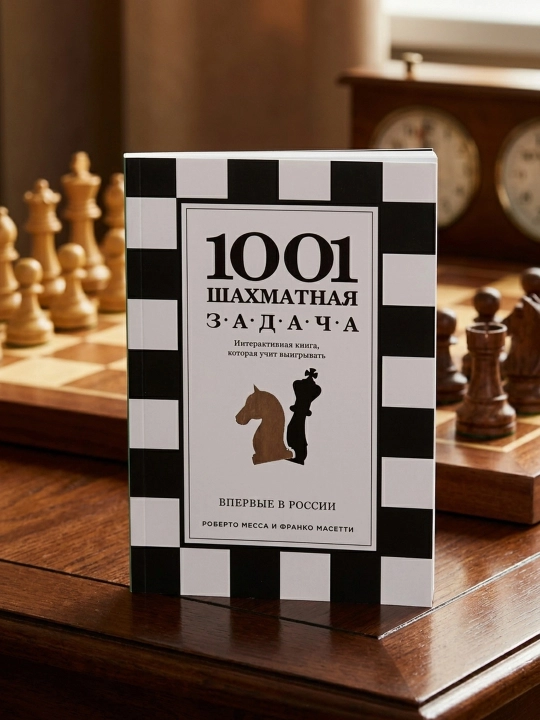 1001 шахматная задача. Книга, которая учит выигрывать. Р.Месса, Ф. Масетти - 