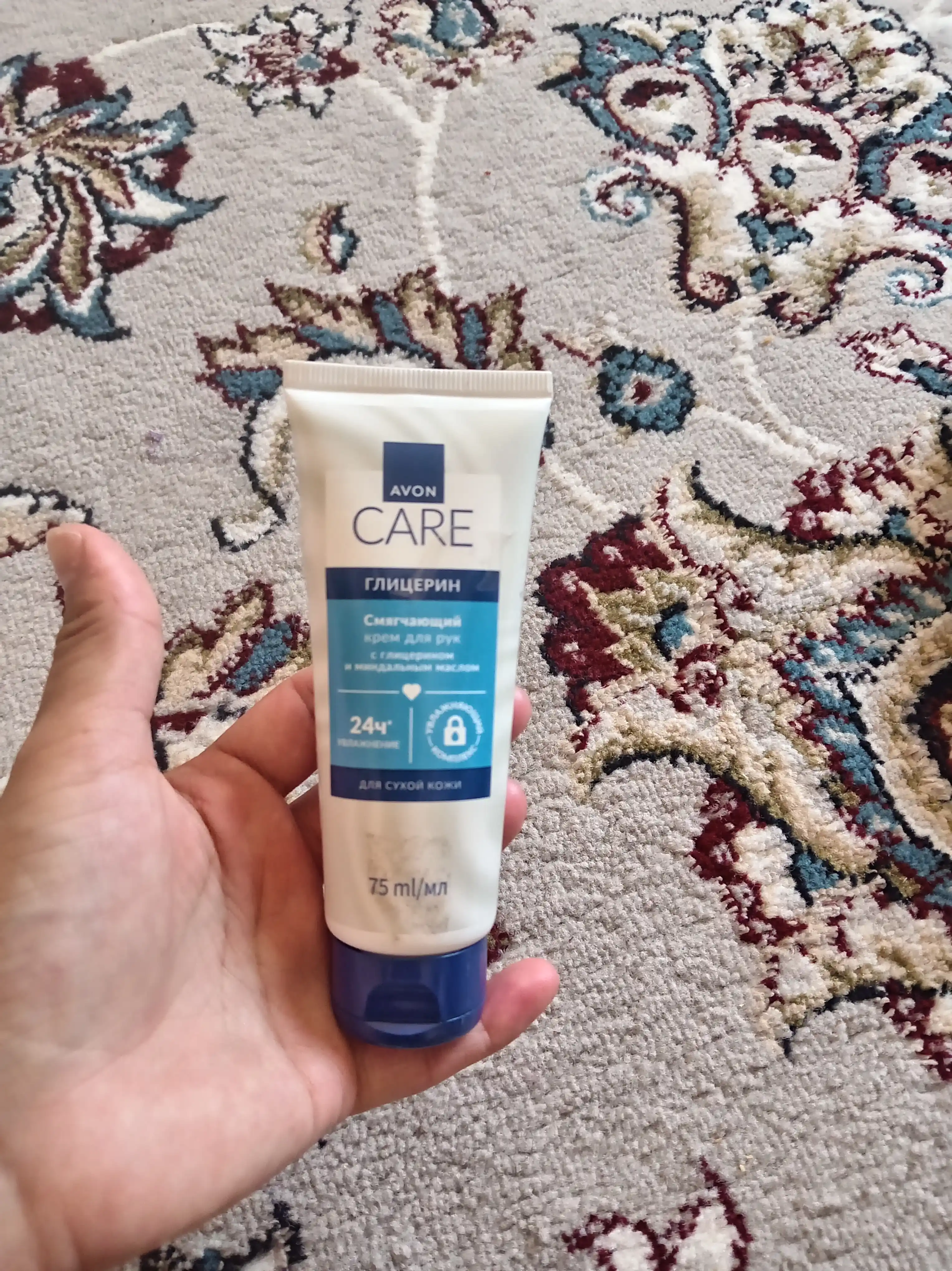 Крем Avon Care для рук, с глицерином и миндальным маслом, 75 мл