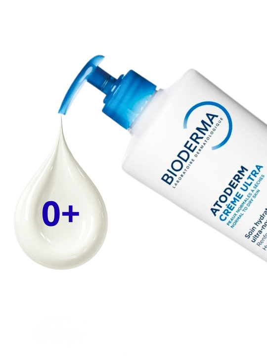 Ultra-namlaydigan, yuz va tana kremi,quruq va sezuvchan teriga, Atoderm Crème Ultra 500 ml