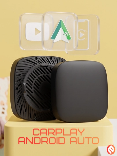 CarPlayBox для авто, смарт адаптер для просмотра YouTube и видео, беспроводной модуль - 