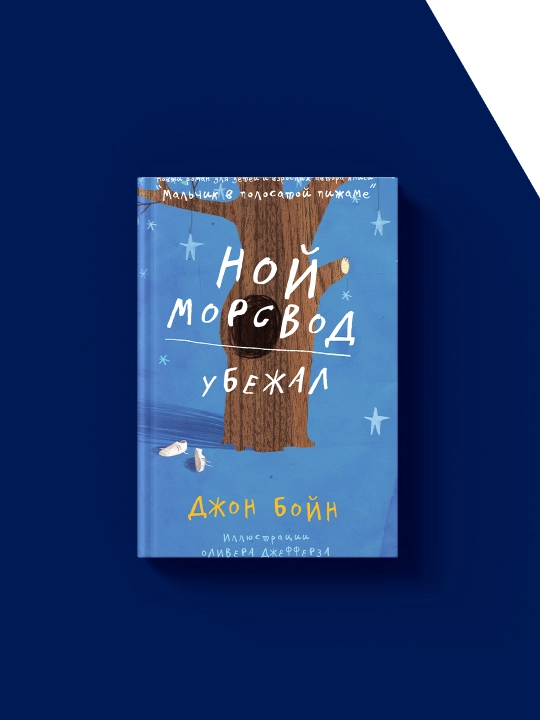 Книга "Ной Морсвод убежал" автор Джон Бойн, зарубежная литература
