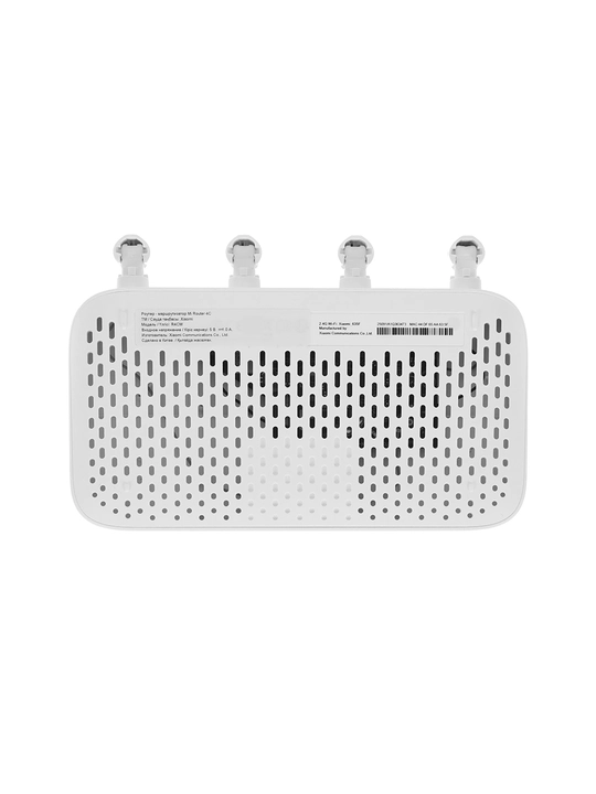 Xiaomi Mi Wi-Fi Router 4A, 4C, 4 antenna, 300-1167 Mbit/s, 64 MB, Mi Wi-Fi boshqaruvi