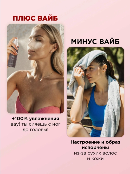 MIXIT Spa Rituals Wild Cherry tana va soch uchun mist 150 ml