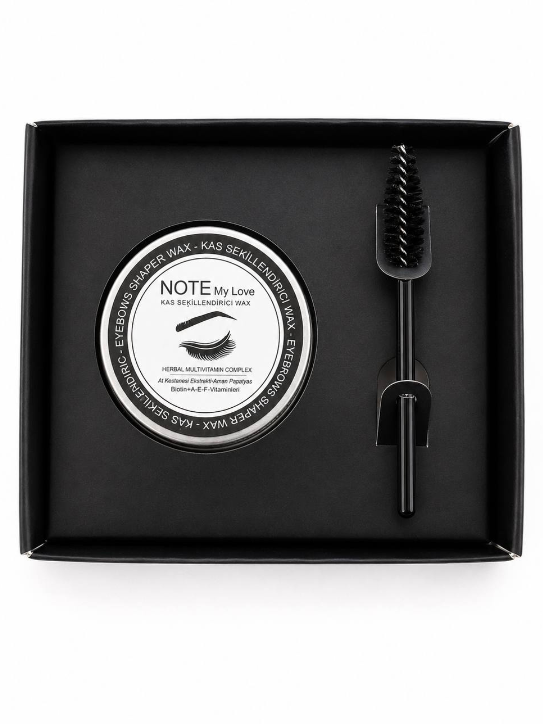 Гель-фиксатор для бровей NOTE, предназначенный для коррекции и фиксации бровей - 