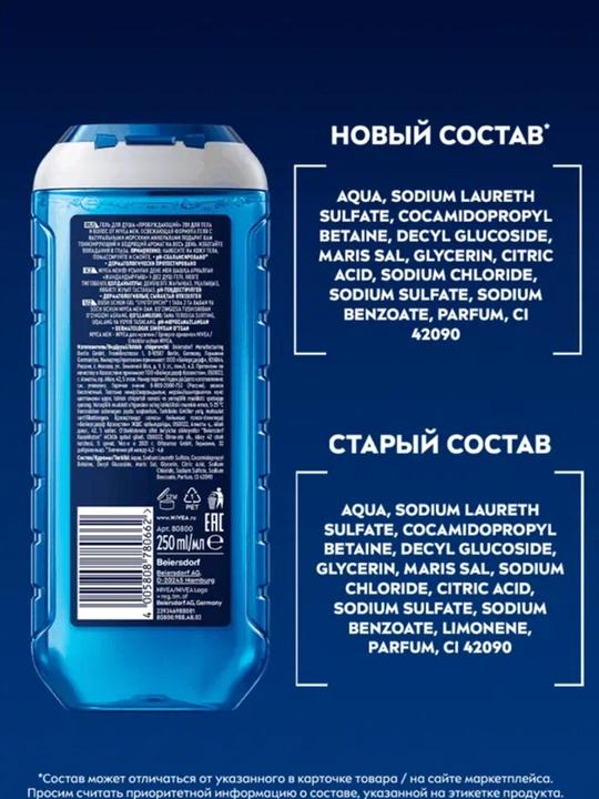 NIVEA dush geli Tetiklashtiruvchi 250 ml